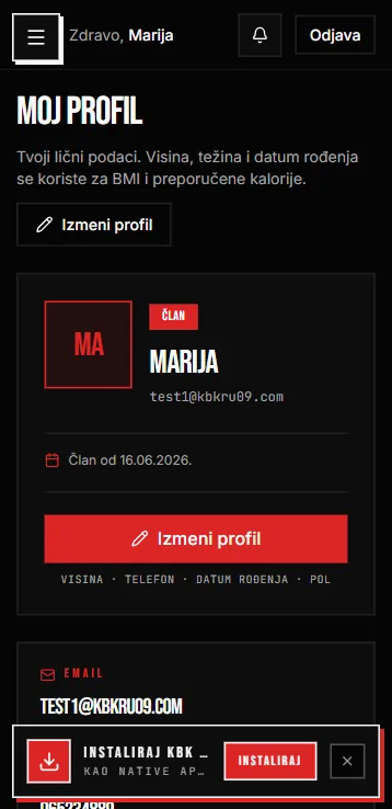 Nativna mobilna aplikacija