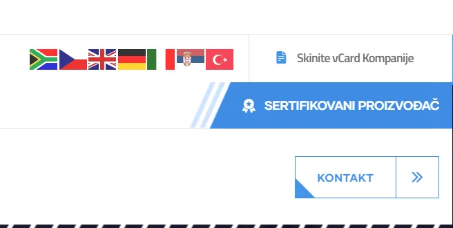 Preuzimanje kontakta kao vCard