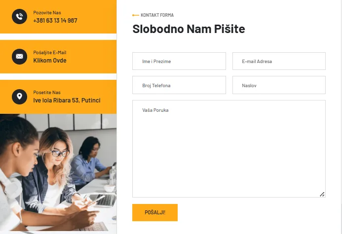Integrisana kontakt forma