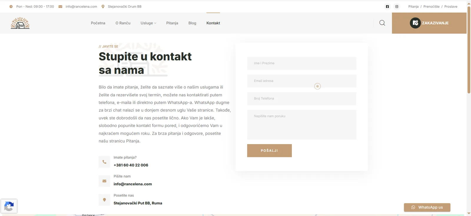 Integrisana kontakt forma